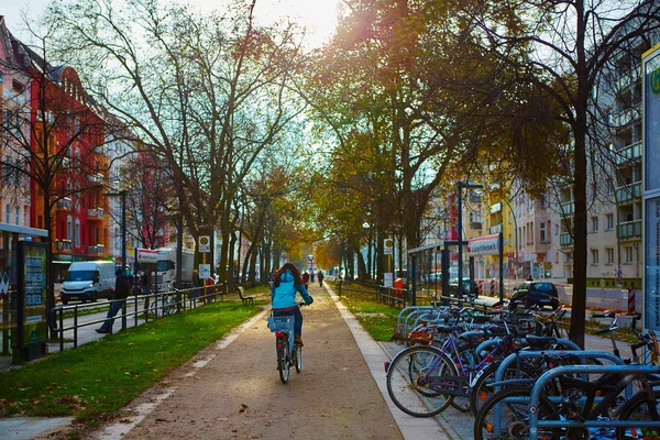 Berlin, Germany - November 13, 2015: city in the fall — Stock Photo, Image