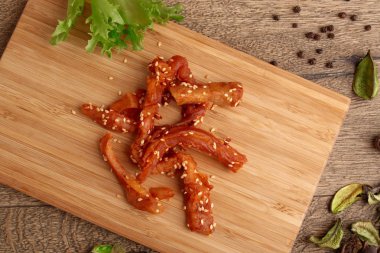 Shanghai için Çince Fast-Food kalamar