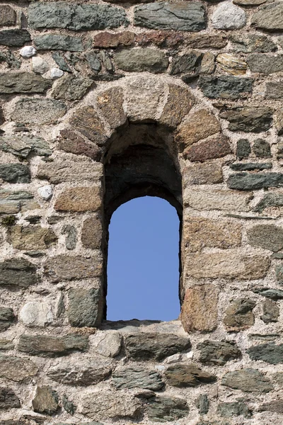 Ruinenfenster — Stockfoto