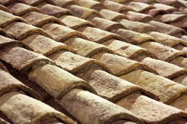 Eski çatı detayları