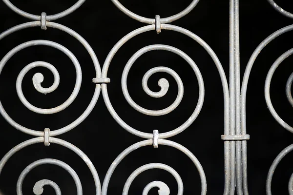 Ornamento espiral de metal — Fotografia de Stock