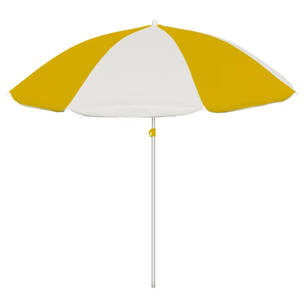 Parapluie - jaune et blanc — Photo