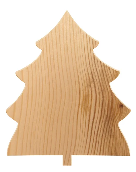 Dřevěný vánoční strom — Stock fotografie