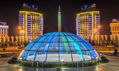 Almaata - Kazakistan bağımsızlık Anıtı