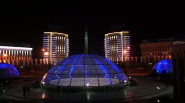 Almaata - Kazakistan bağımsızlık Anıtı