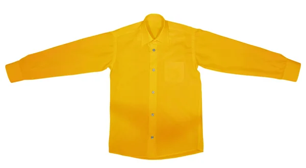 Shirt with long sleeves - Yellow — Stock Photo, Image