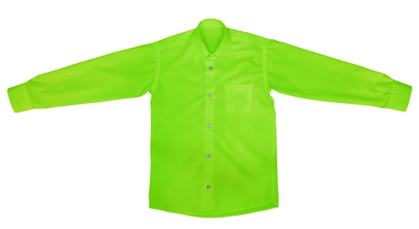 Skjorta med lång ärm - grön — Stockfoto