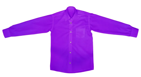 Shirt with long sleeves - Purple — Stock Photo, Image