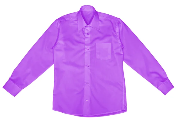 紫色长袖衬衫 — 图库照片