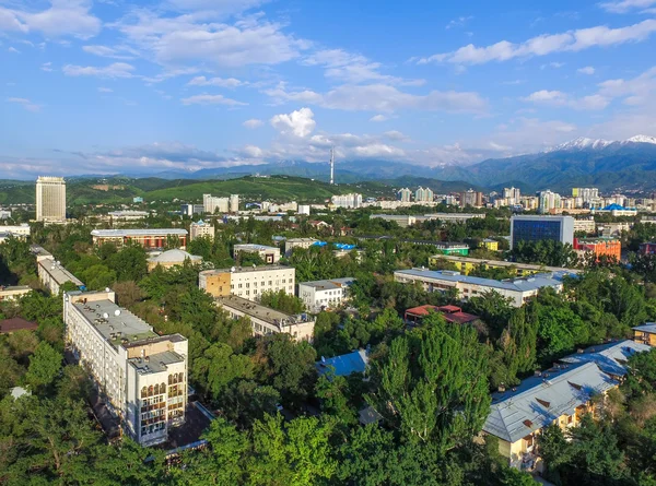 Almaty - Vista aérea — Fotografia de Stock