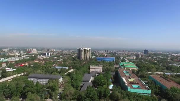 Almaty - Luftaufnahme — Stockvideo