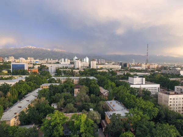 Almaty - Vista aérea — Fotografia de Stock