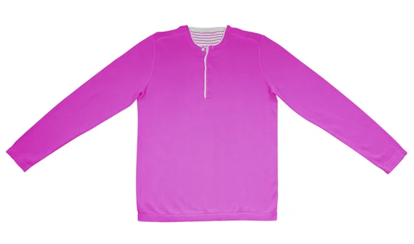 Warm shirt with long sleeves - pink — Stock Photo, Image