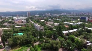 Almatı - havadan görünümü