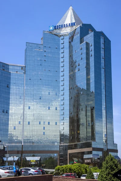 Almaty - Business Center Nurly Tau — Stock Photo, Image