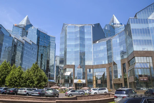 Almaty - Centro de negocios Nurly Tau — Foto de Stock