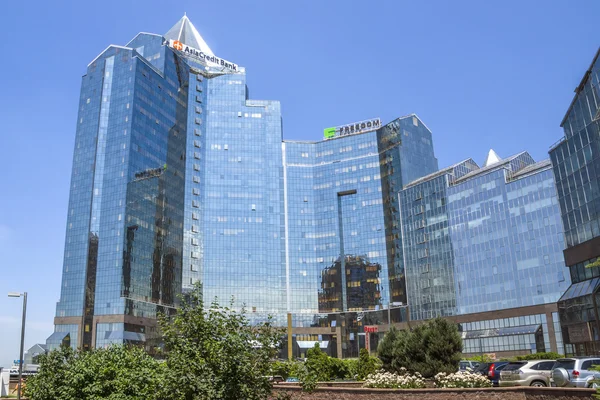 Almaty - Centro de Negócios Nurly Tau — Fotografia de Stock