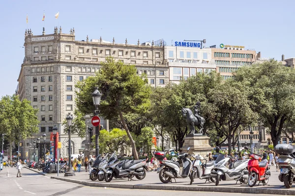 Architectuur op de Passeig de Gracia in Barcelona — Stockfoto