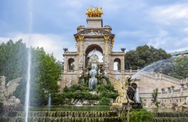 Barcelona'da Carro de la Aurora çeşme