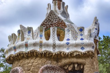 Parc Guell inşaat detayları
