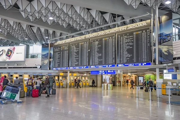 Aeroporto internacional de Frankfurt — Fotografia de Stock