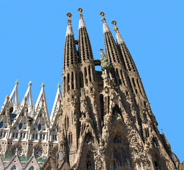 Barcelona - La Sagrada Familia. Ořezová cesta. — Stock fotografie