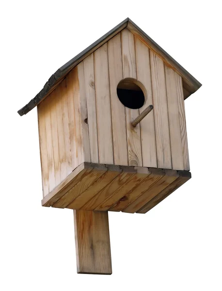 Birdhouse over Wit — Stockfoto