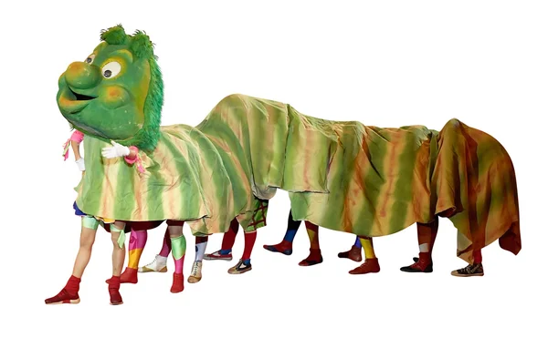 Caterpillar circus — Stock Photo, Image