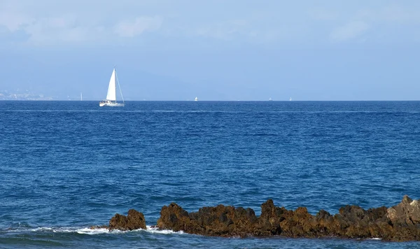 Costa Azzurra - Barche a vela — Foto Stock