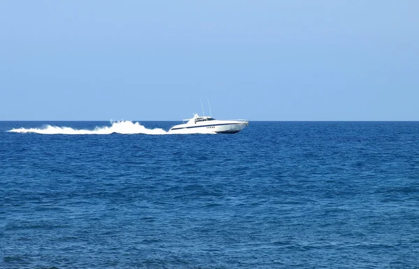 Côte d'Azur Bateau de vitesse — Photo