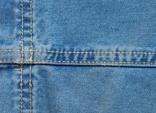 Jeans com costura — Fotografia de Stock