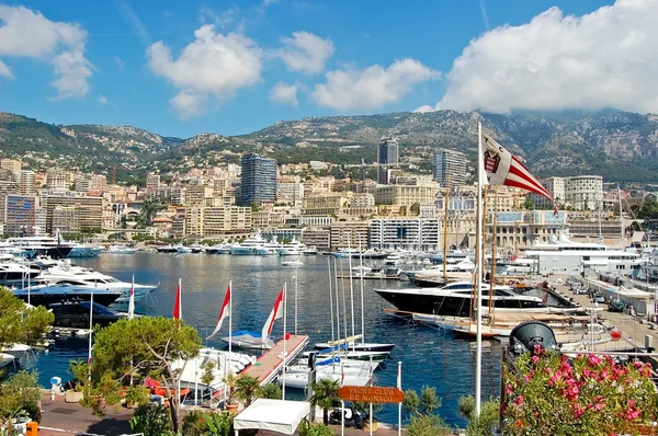 Monaco harbour — Stock Photo, Image