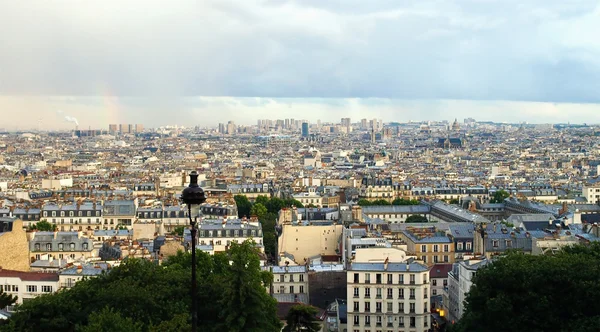 Montmartre - pohled na Paříž — Stock fotografie