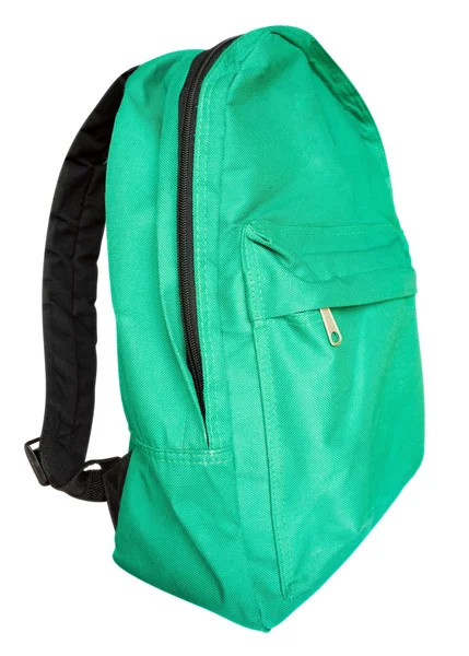 Mochila verde — Fotografia de Stock