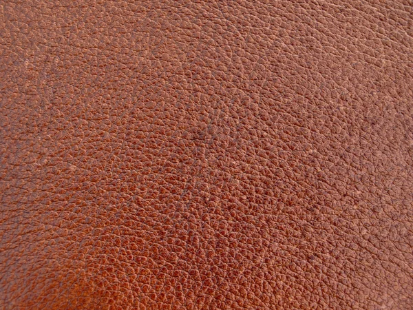 Leather brown background — Stock Photo, Image