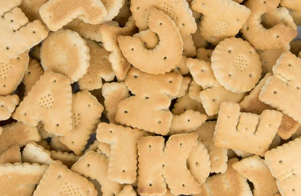 Letter cookies — Stock Photo, Image