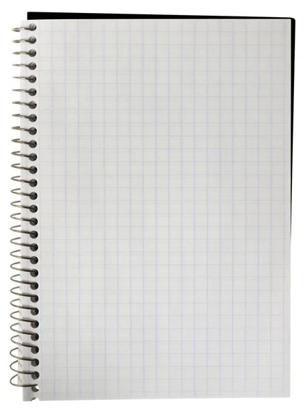 Caderno em branco — Fotografia de Stock