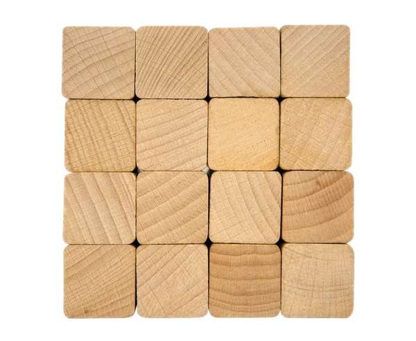 Dřevěné kostky — Stock fotografie