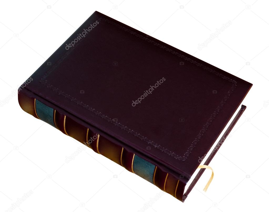 Book in leather cover