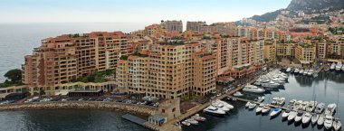 Monaco - mimari Fontvieille bölge