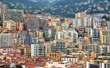 Monaco - binaların arka plan