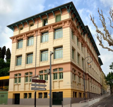 Nice şehir - binaların mimari