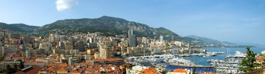 Monako - Monte Carlo Panoraması