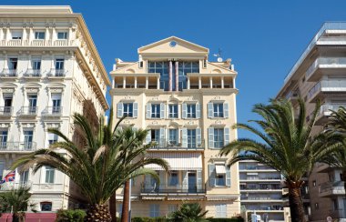 Nice - mimari Promenade des Anglais boyunca