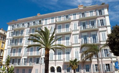 Nice - mimari Promenade des Anglais boyunca