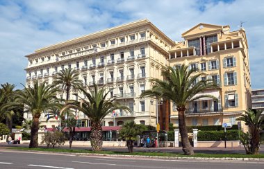 Nice - mimari Promenade des Anglais boyunca