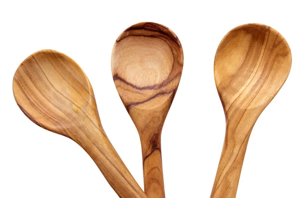 Olive wooden spoons — Stock Photo, Image