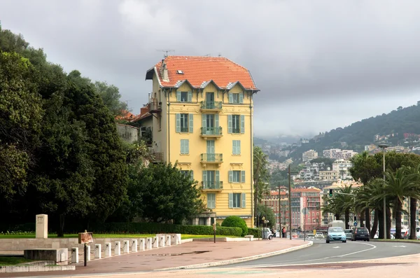 Nice - het platform langs de Promenade des Anglais — Stockfoto