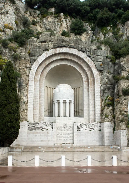 Nice - War memorial — Stock Photo, Image