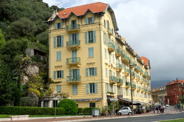 Nice - het platform langs de Promenade des Anglais — Stockfoto